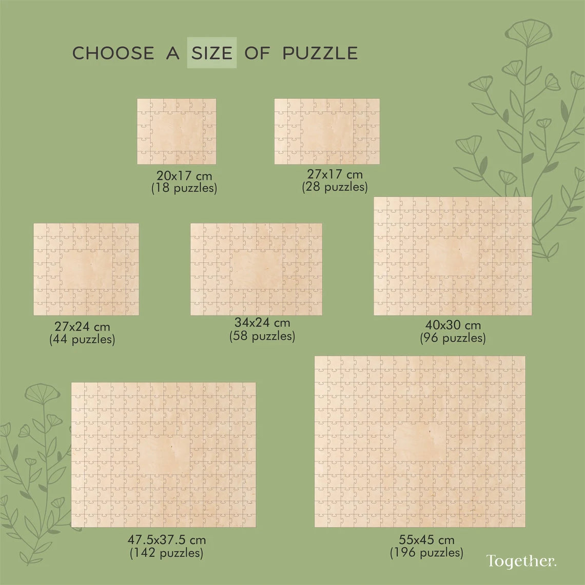 Wedding Puzzle Guest Book 18 Pieces | Intimate Wedding Guest Book